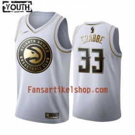 NBA Atlanta Hawks Trikot Allen Crabbe 33 Nike 2019-2020 Weiß Golden Edition Swingman - Kinder